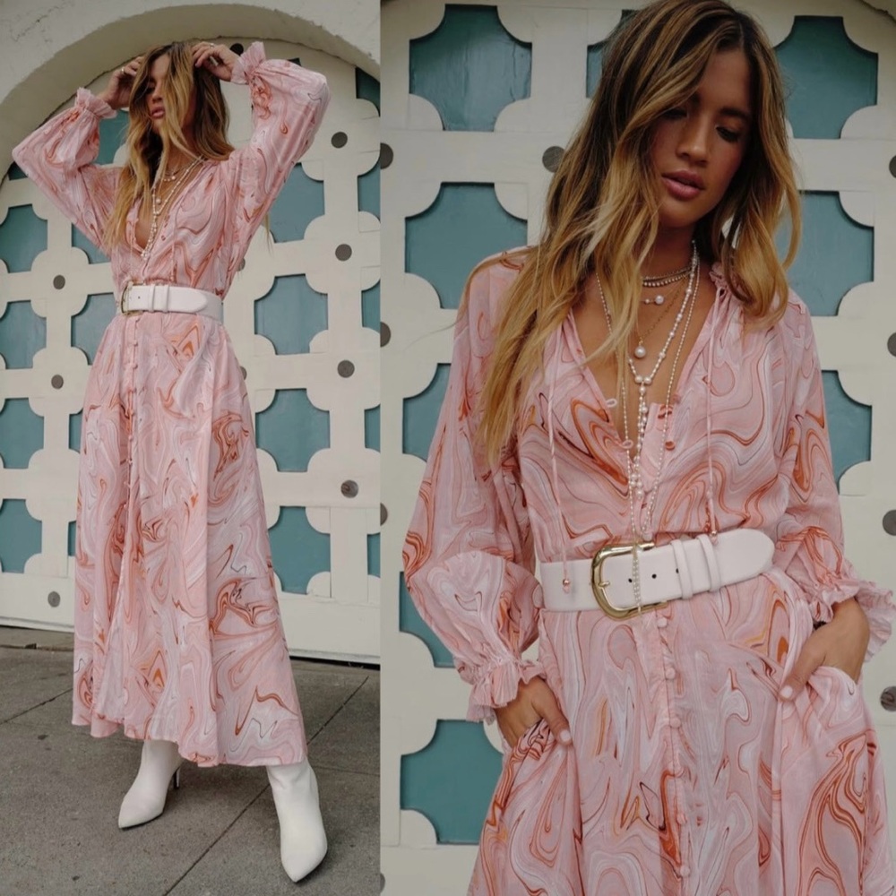 Kivari Ruby Maxi Cotton‎ Dress